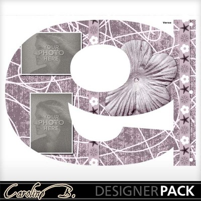 Digital Scrapbooking Kits | Album Page 8x11 Number 9-(carolnb ...