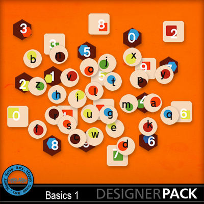 Digital Scrapbooking Kits | Basics 1 alpha tags-(HSA) | Decorative ...
