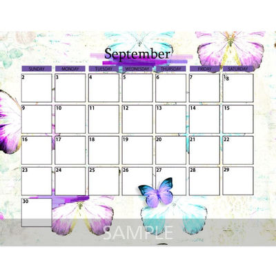 Digital Scrapbooking Kits | 11x8_5 Calendar 2018-(aniaw) | Calendars ...
