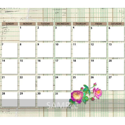 Digital Scrapbooking Kits | 11x8_5 Calendar3 2018-(aniaw) | Calendars ...