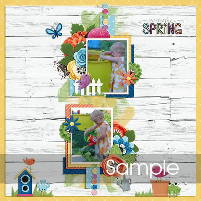 Digital Scrapbooking Kits | Spring Is Here Kit-(jsscrap) | Everyday ...