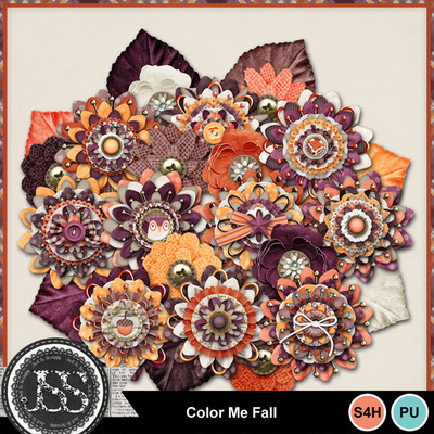 Digital Scrapbooking Kits | Color Me Fall Bundle-(jsscrap) | Everyday ...