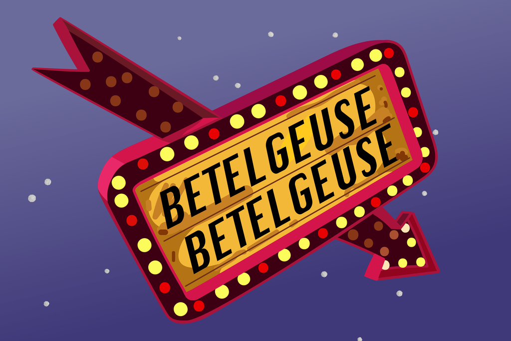 Betelgeuse Marquee Sign Poster 12x18 Inch | eBay