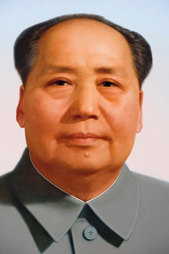 Chairman Mao Zedong Portrait China Chinese Mural Inch Poster 36x54 inch