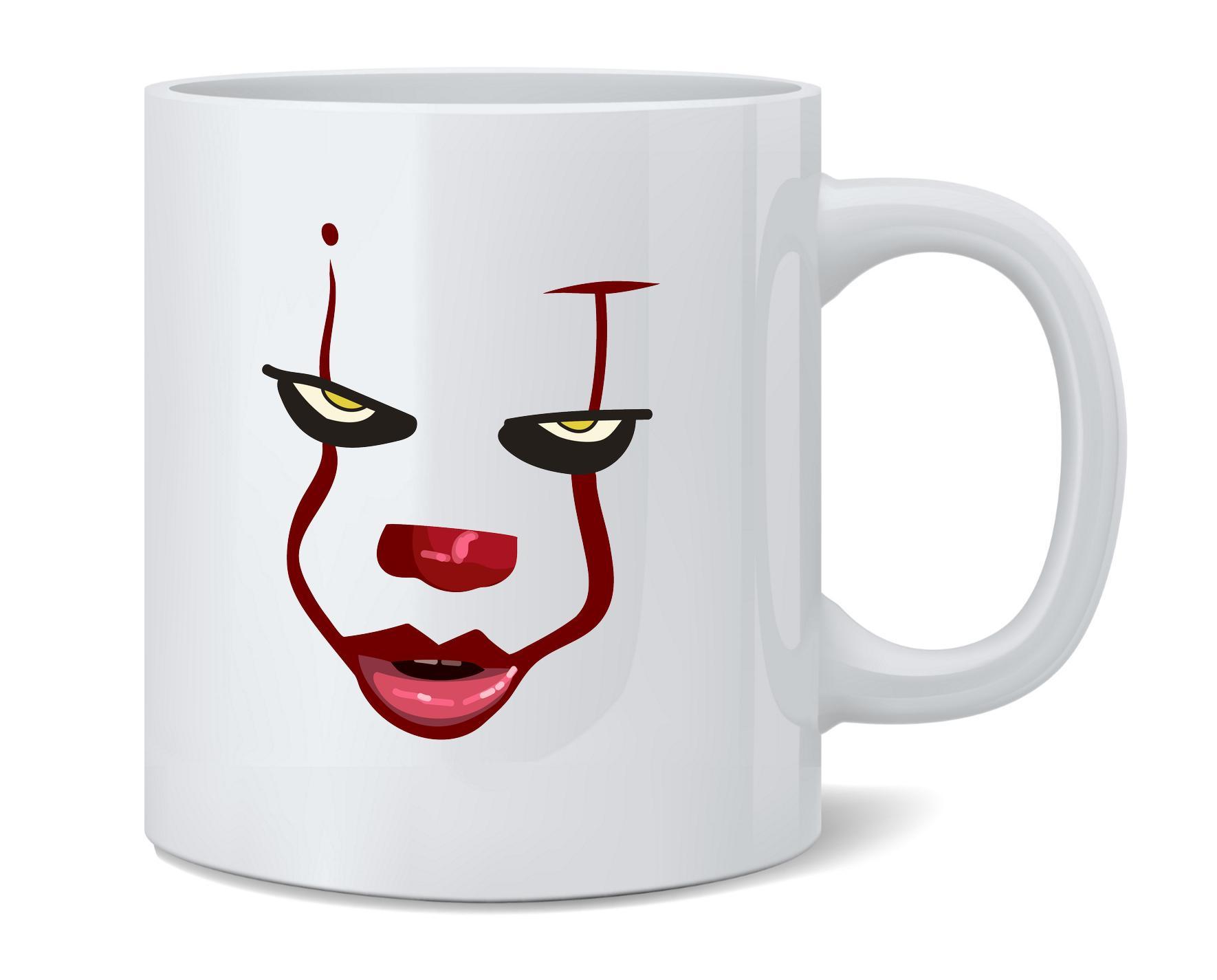 Clown Face Horror Halloween Scary 12 oz Coffee Mug Coffee Mug 3x5 eBay