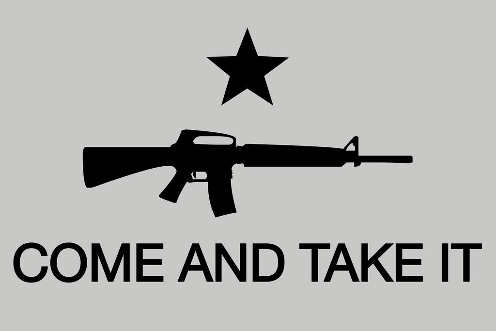 Come And Take It Flag Laminated Dry Erase Sign Poster 24x36 eBay