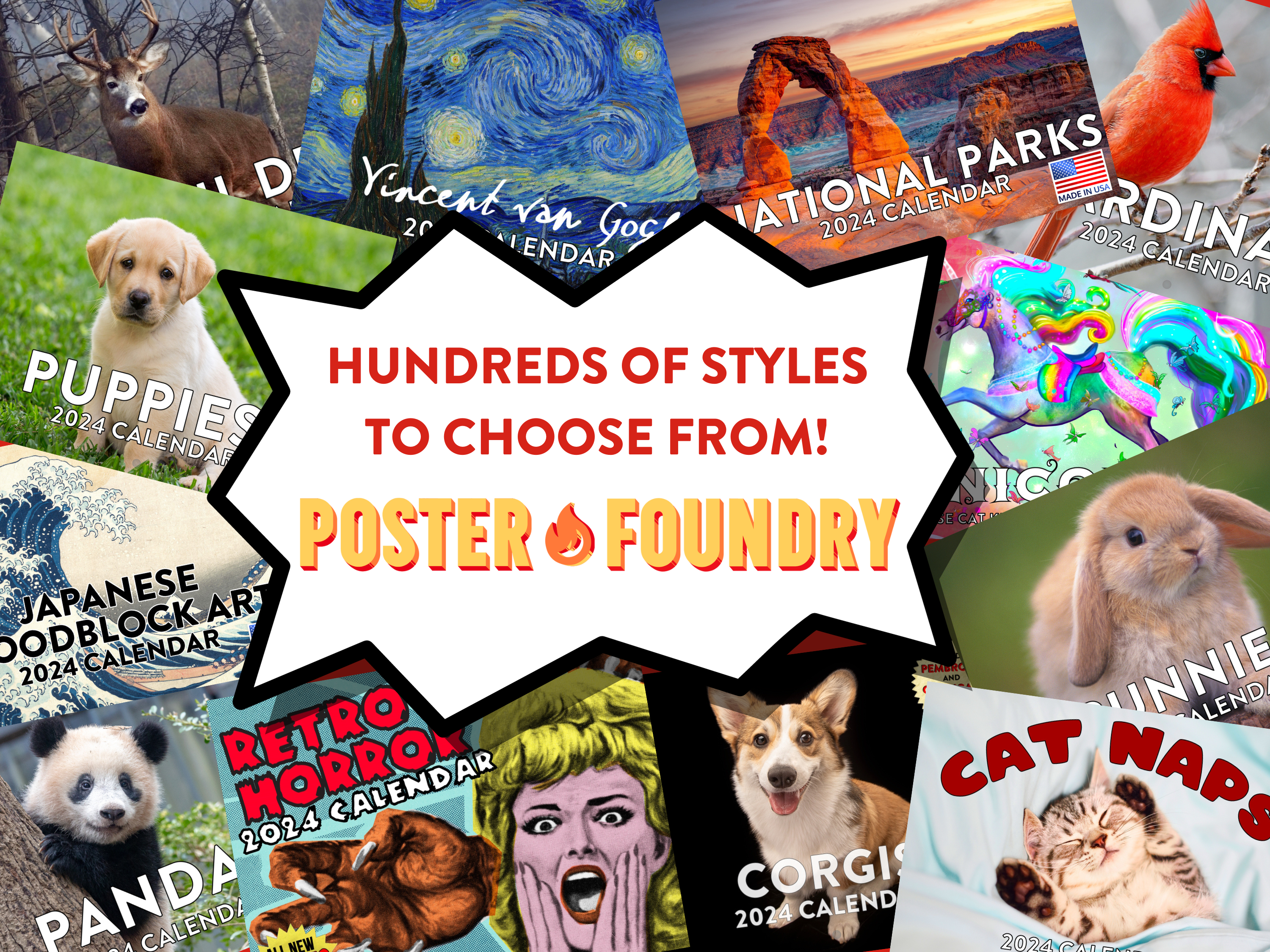 Vintage Pin Up Calendar 2026