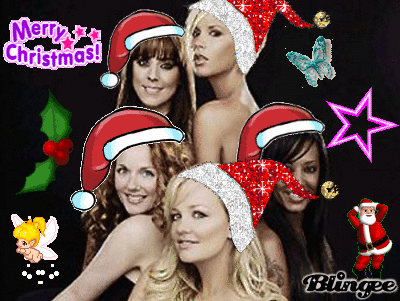 The Spice Girls Wish U A Merry Christmas Animated Picture Codes And Downloads 37790723 310290669 Blingee Com