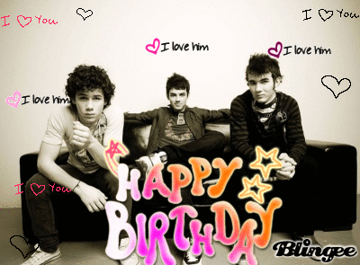 jonas brothers happy birthday Picture #39352360 | Blingee.com