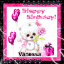 Happy Birthday Vanessa Picture #78800398 | Blingee.com