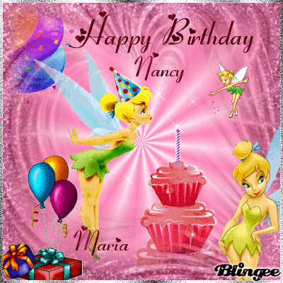 Happy Belated Birthday, Nancy Picture #103141707 | Blingee.com