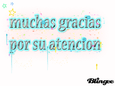 gracias por su atencion animada