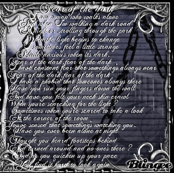 Fear of the dark - Iron maiden