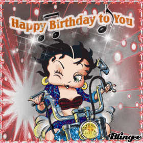 Betty Boop Happy Birthday To You Animated Pictures for ...