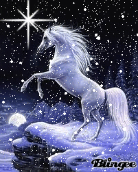 Immagine unicorno della neve #126549059 | Blingee.com