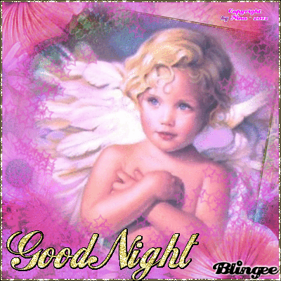 Good Night My Friends Angel By Nina Picture Blingee Com