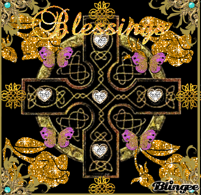 Rose & Butterfly Celtic Blessings