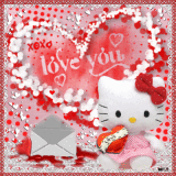 Hello Kitty Love You Pictures P 1 Of 6 Blingee Com