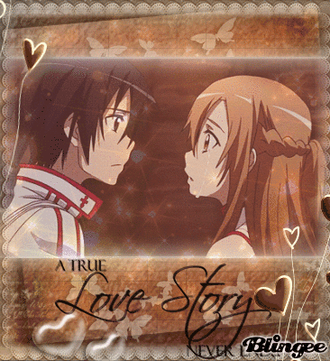 Sword Art Online Kirito And Asuna Kiss Wallpaper