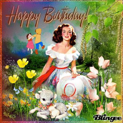 Image result for Happy Birthday born in March blingee