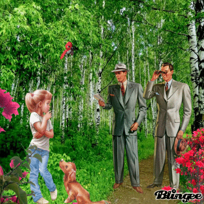 ZUM BAHNHOF ? WIR SIND IM WALD !