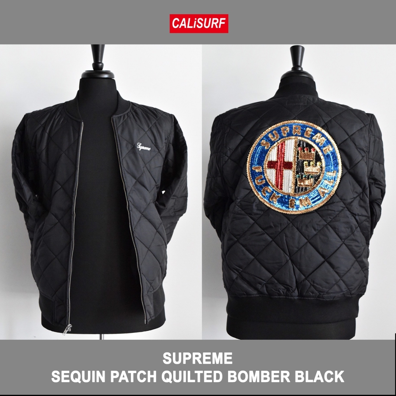 L size Supreme bomber JK black - BUYMA