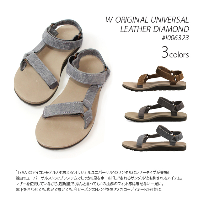 Teva W ORIGINAL UNIVERSAL LEATHER DIAMOND #1006323 - BUYMA