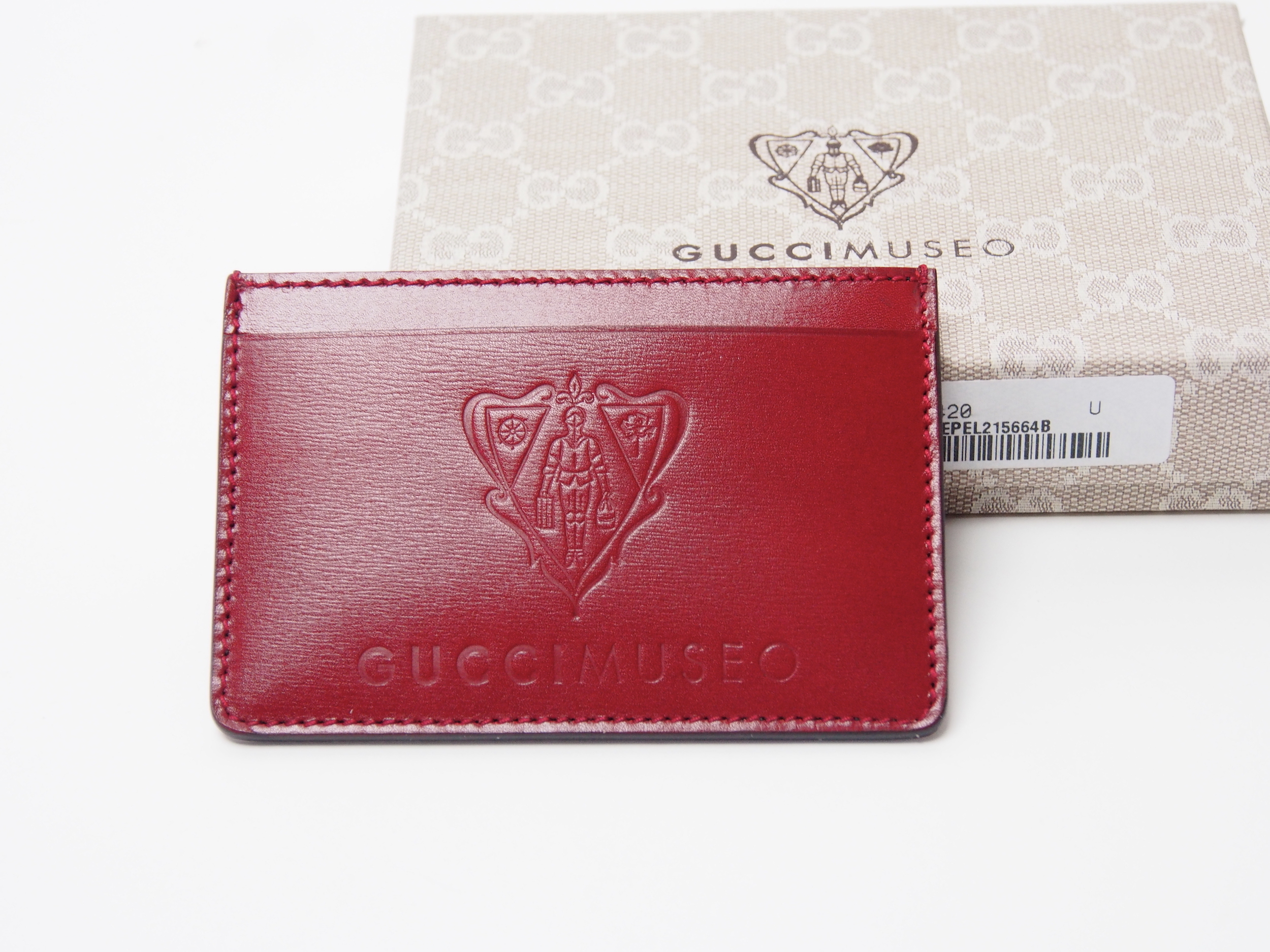 Gucci Museum limited business card holder with handbag bag BUYMA