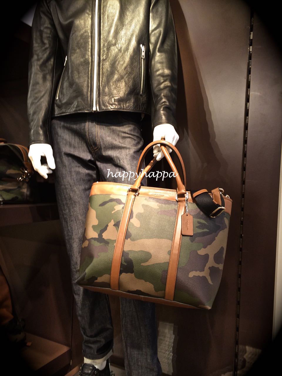 Coach new business tote bag camouflage pattern F55137 BUYMA