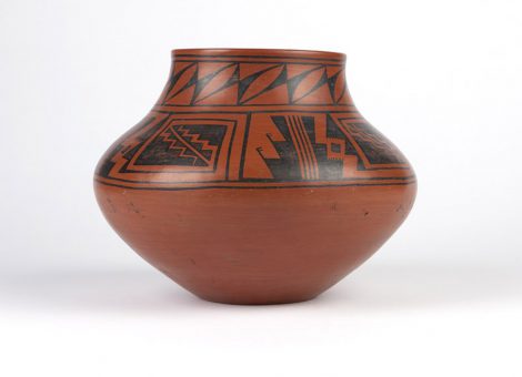 A Tonita Roybal San Ildefonso pottery olla, Price Realized $8,400