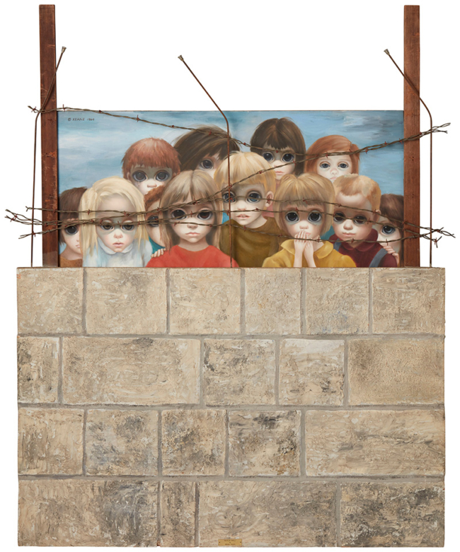 Lot 2129: Margaret Keane (1927-2022), The Berlin Wall $22,500 