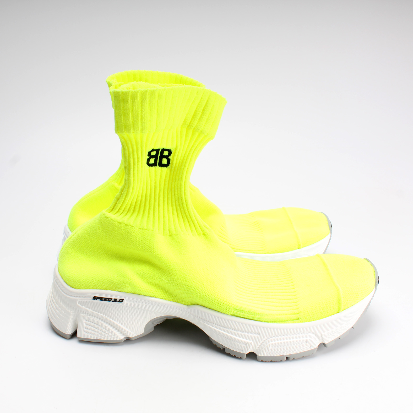 Balenciaga Speed 3.0 'Fluo Yellow' Sock Sneaker Womens EU 36/ US 6