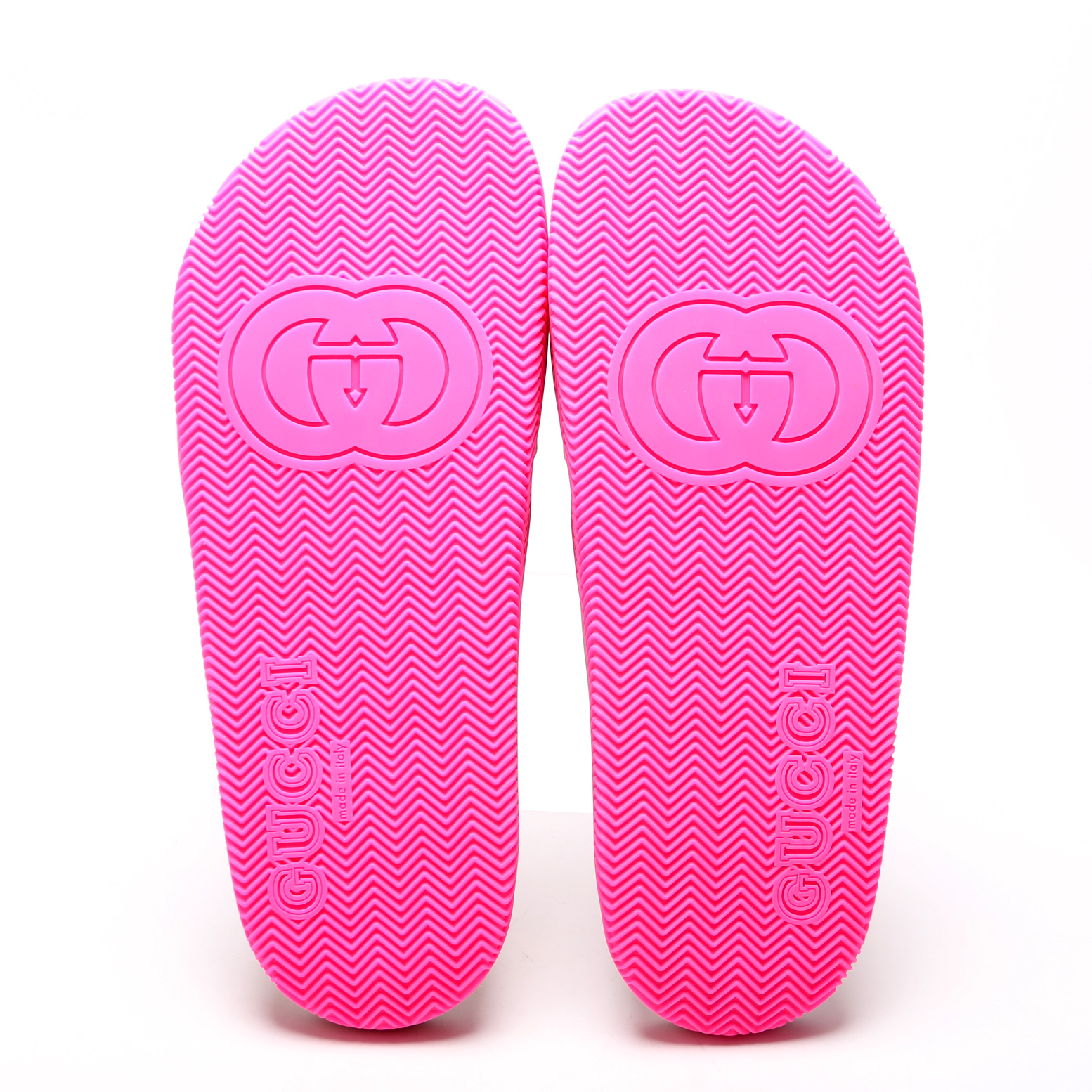 Gucci Women's Interlocking G Slide Sandal 'Hot Pink' EU 42