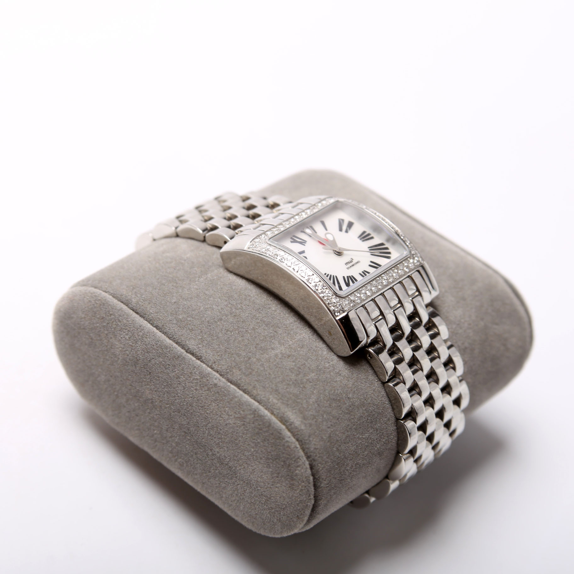 WATCH: MW2 STAINLESS W/.47CW DIAMONDS