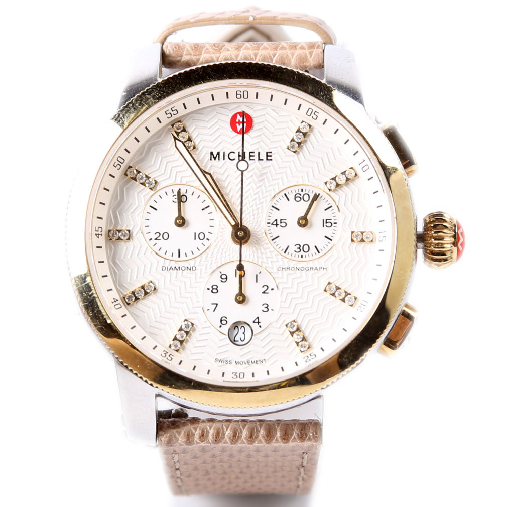 WATCH: UPTOWN CHRONOGRAPH TWO-TONE W/.12 CW DIAMONDS