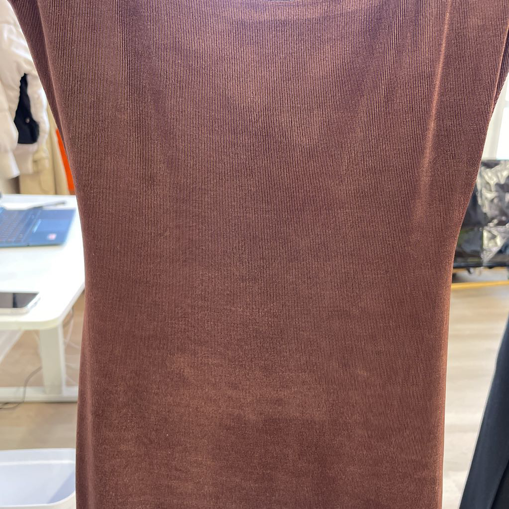 Chocolate Acetate Maxi Tank Dress (NWT)