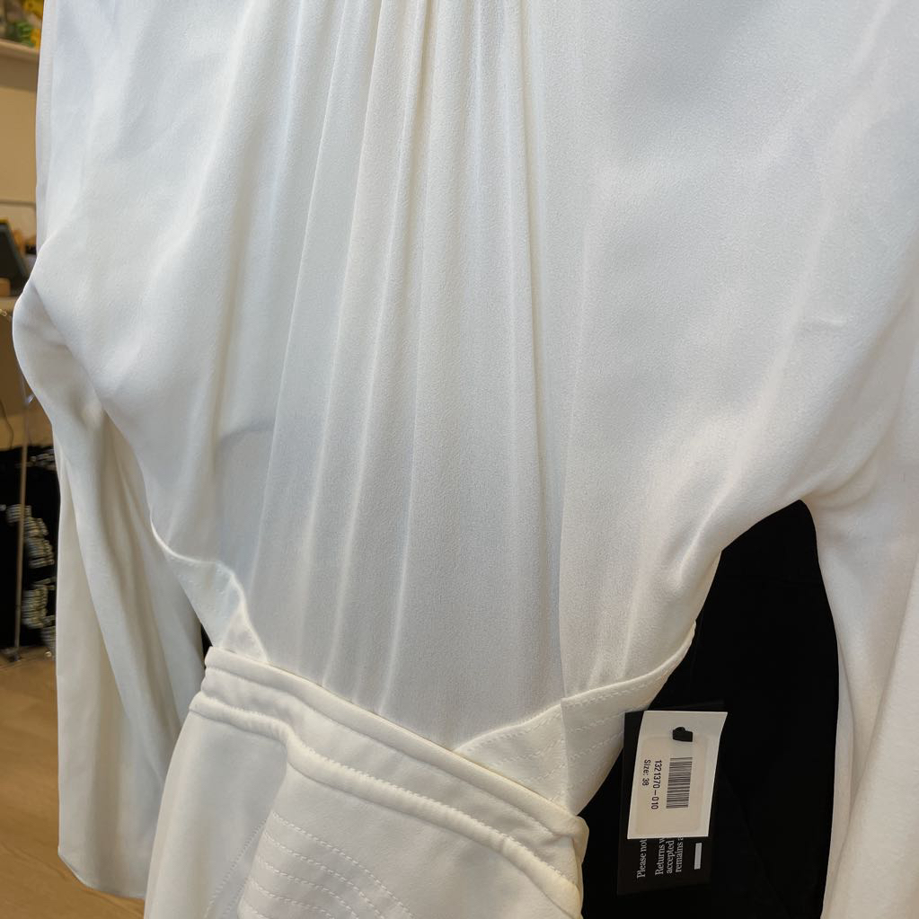 Cream Cut Out LS Dress (NWT)