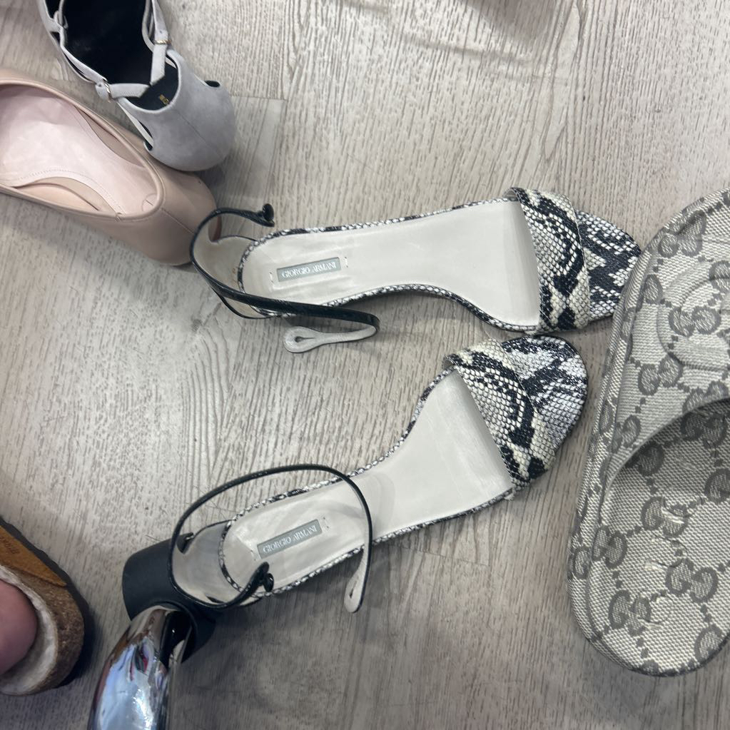 Giorgio Armani Snake Sandals