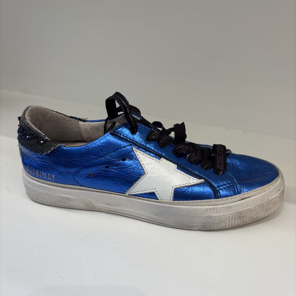 Golden Goose Blue Low Top Sneaker