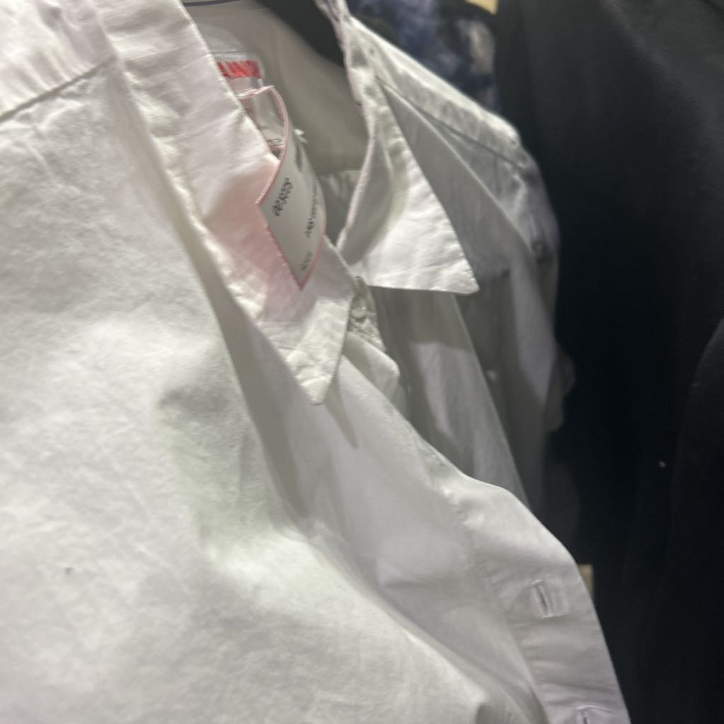 Hannoh White Button Shirt Dress