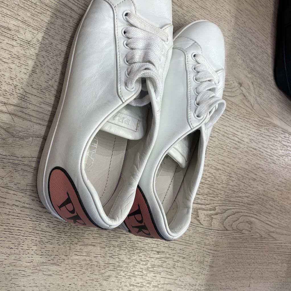 White Leather Sneakers