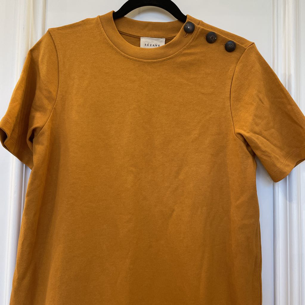 Mustard Cotton Dress (NWT)