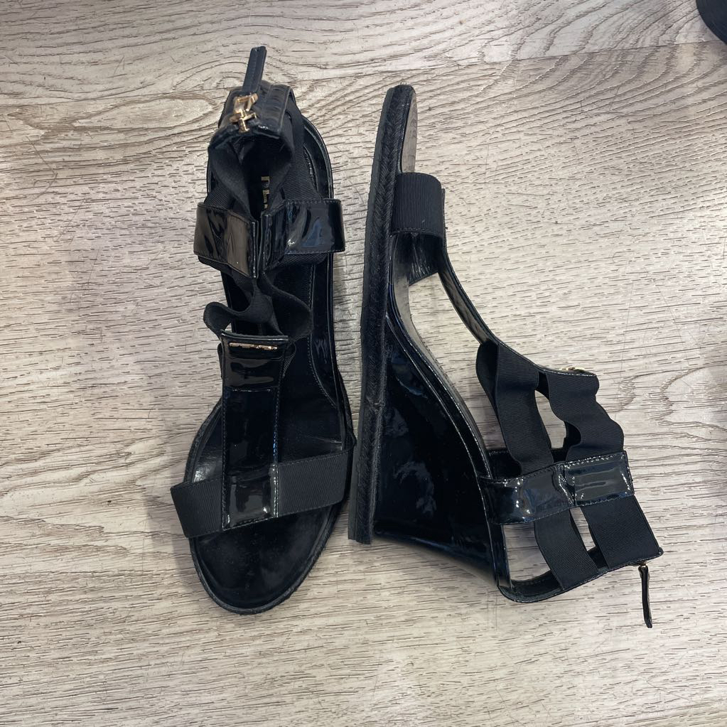 Black Patent Wedge (NEW)