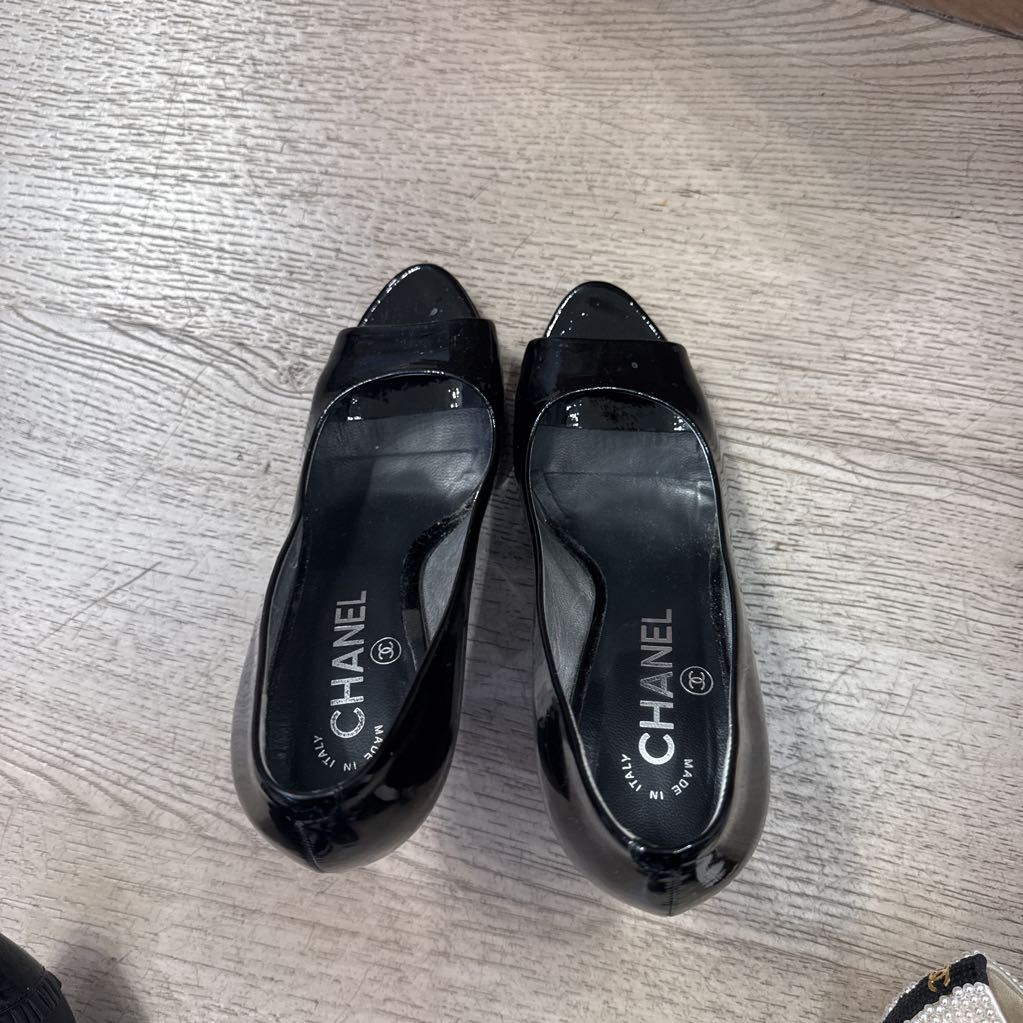 Chanel Patent Leather Heels
