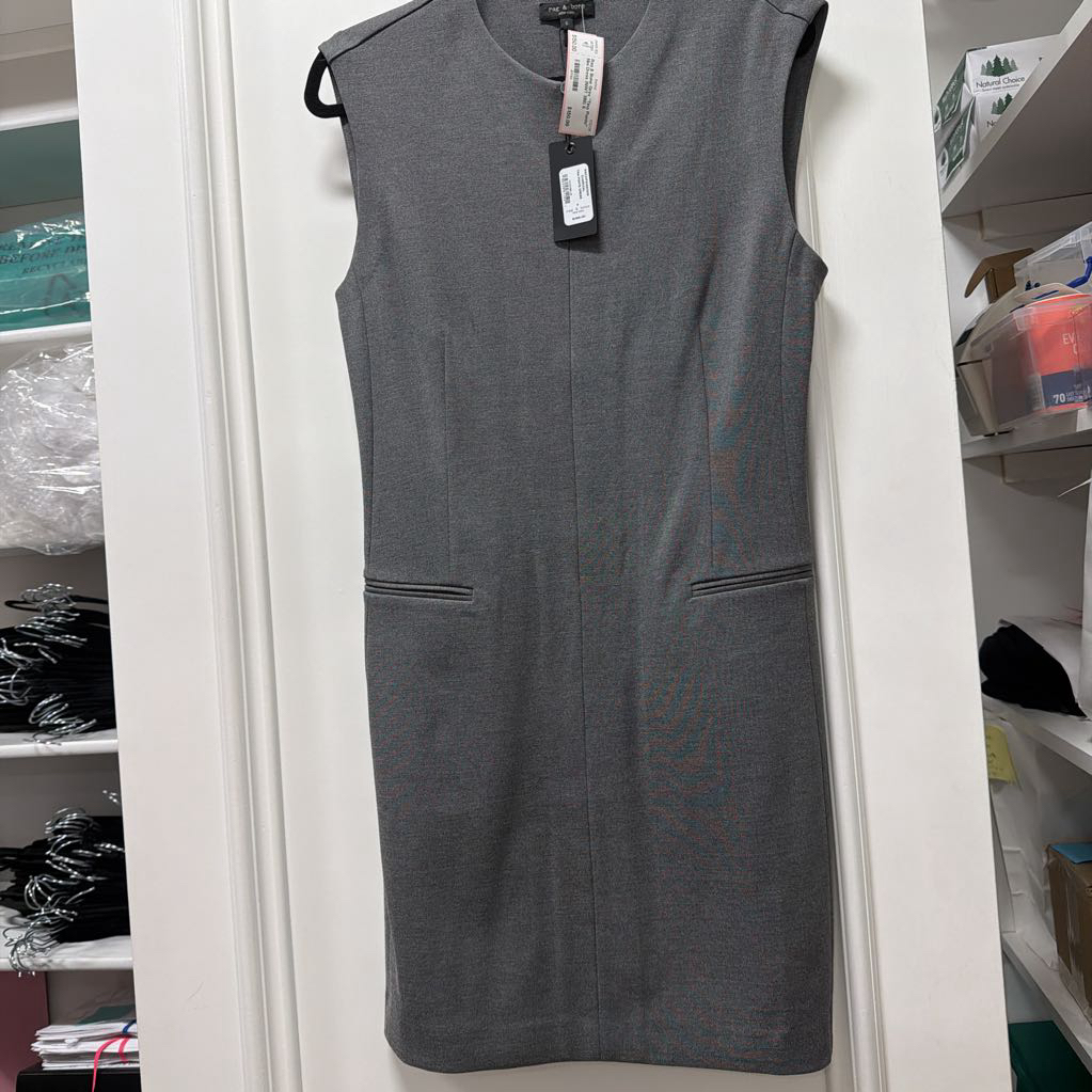 Grey "Tina Ponte" Mini Dress (NWT 398)