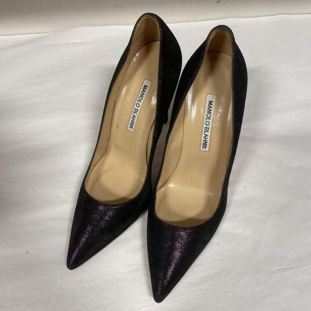 Purple/ Black Shimmer Pump (38)