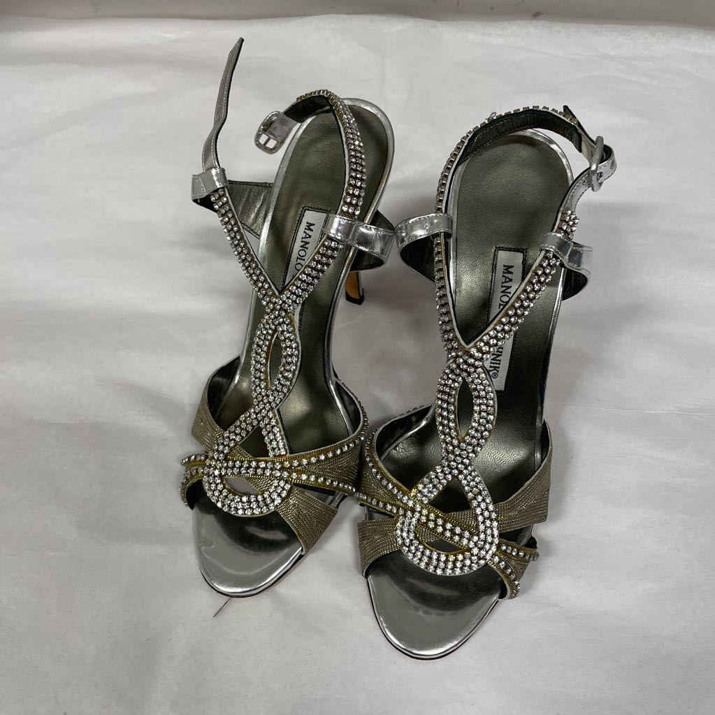 Metallic Embellished Sandal