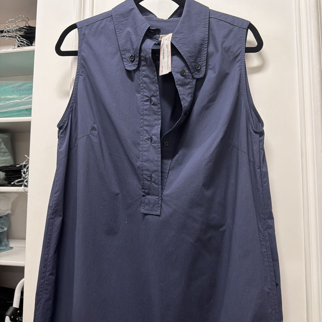Navy Sleeveless Dress