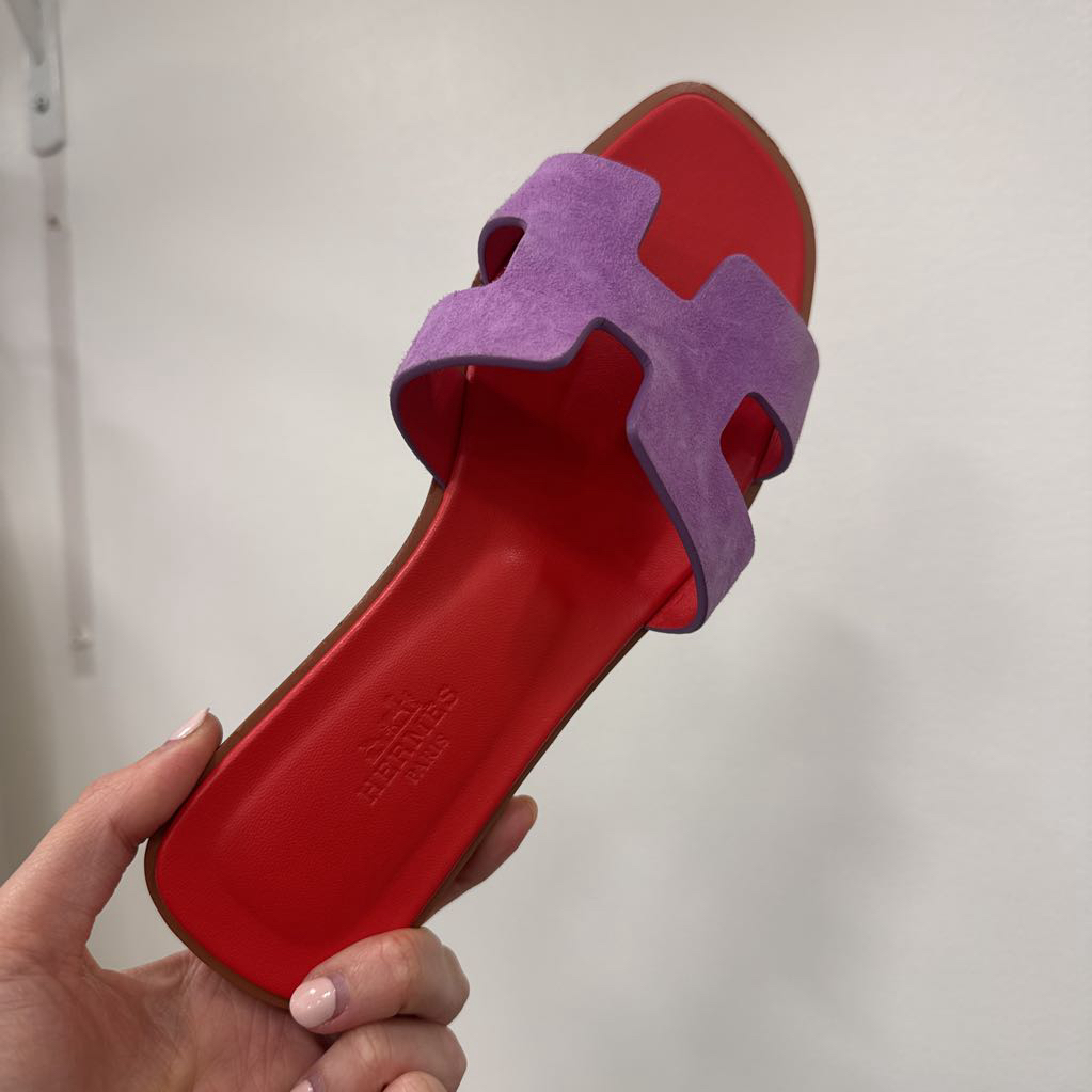 Purple/Red Oran Slides