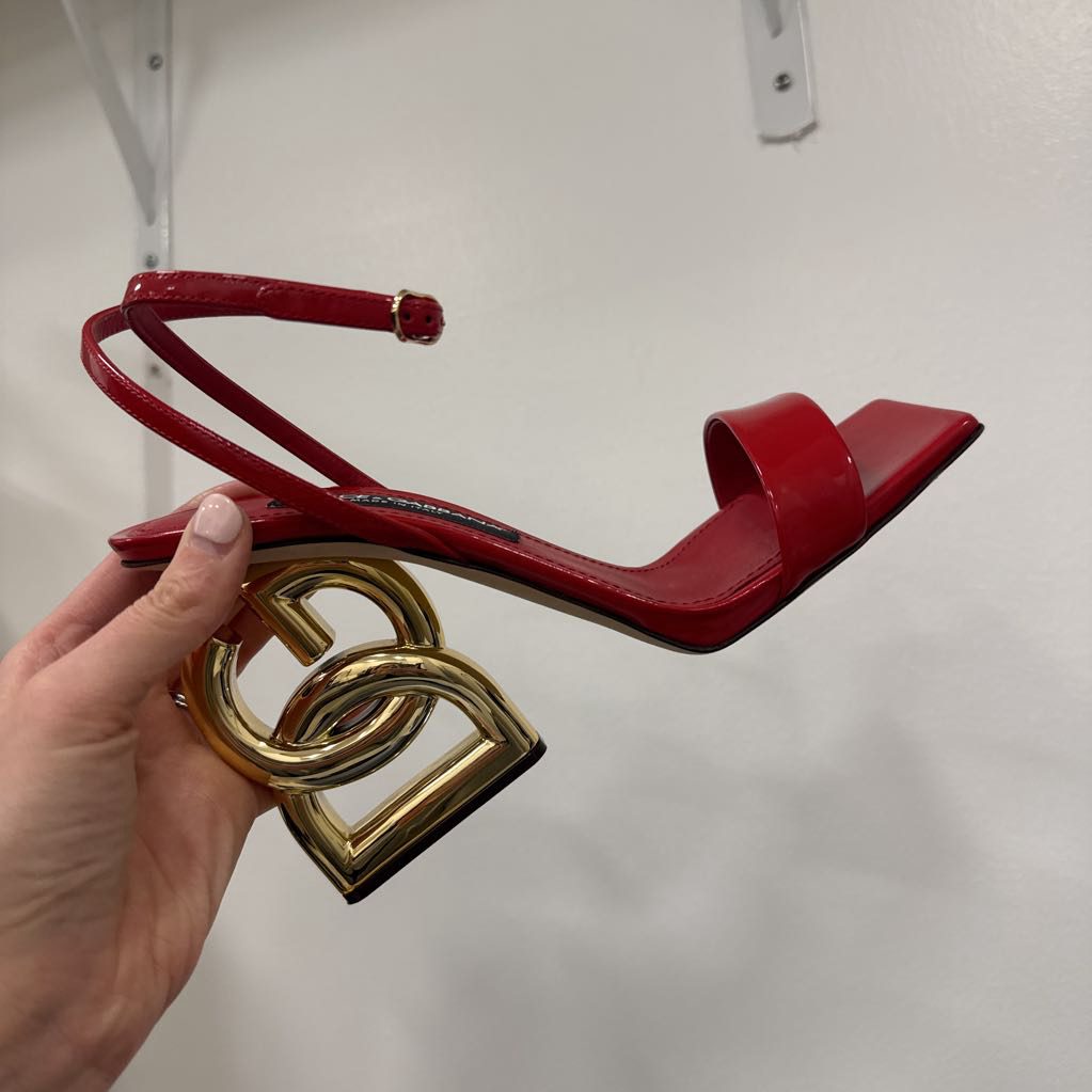 Red Patent DG Heels (1195)